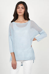 Mesh Pullover Sweater