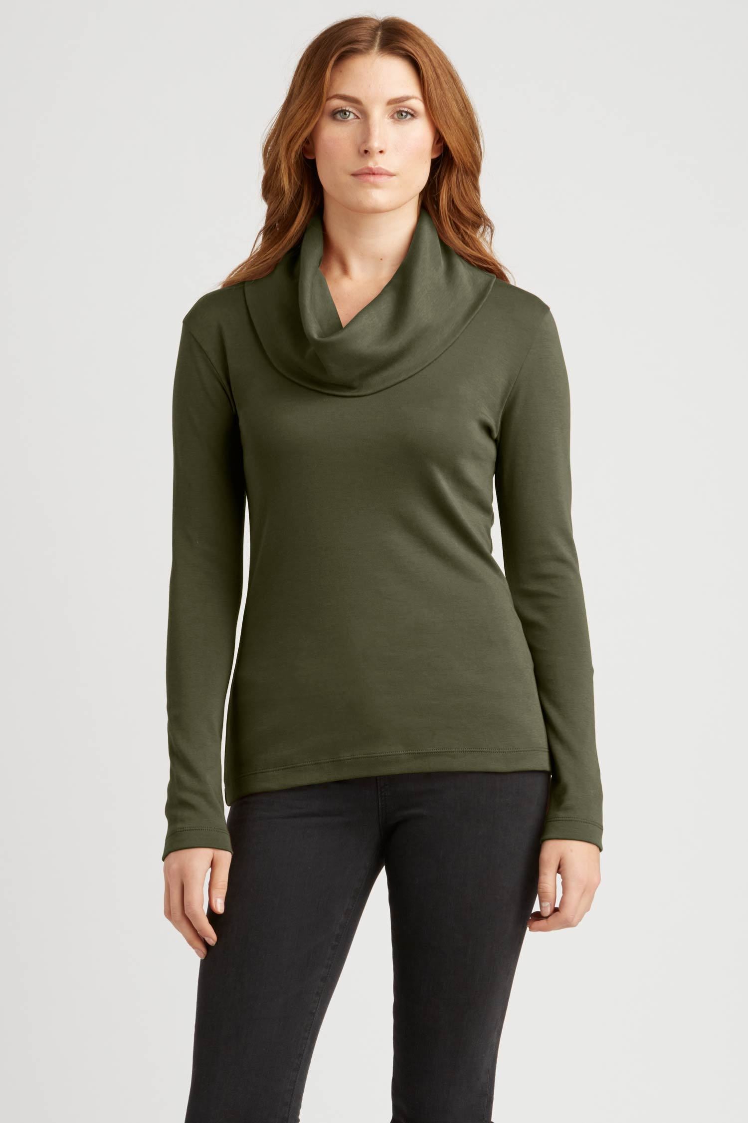 Cowl Neck Pullover