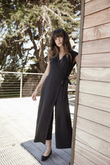 WRAP JUMPSUIT