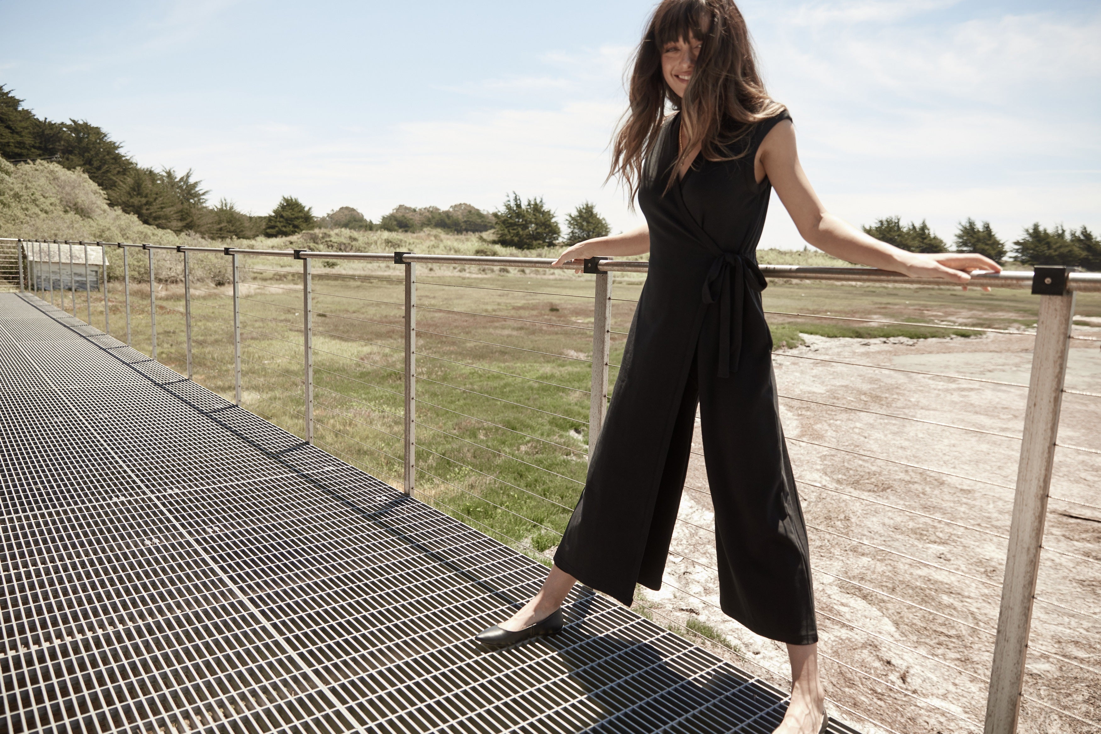 WRAP JUMPSUIT