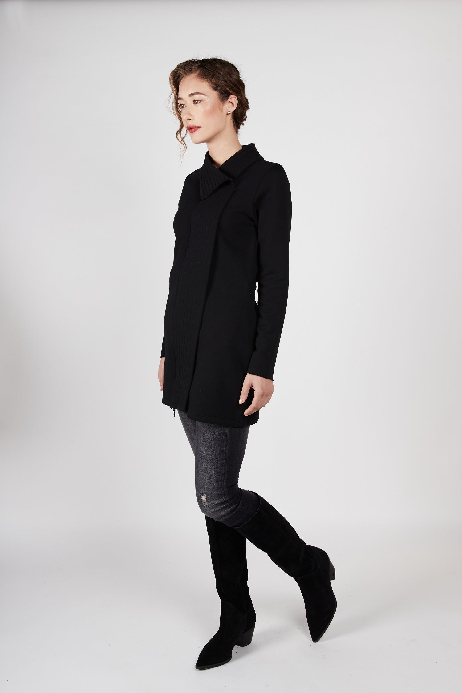 Fleece Zip Coat