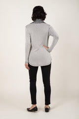 Waffle Cowl Pullover