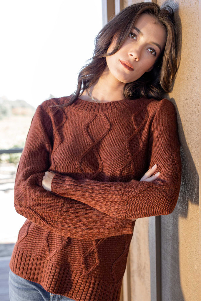 Alpaca Cable Pullover