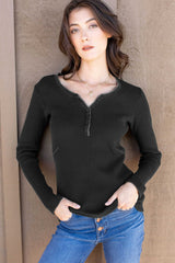 Warm Waffle Henley
