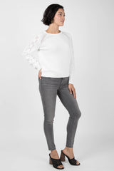 Crochet Sleeve Sweater