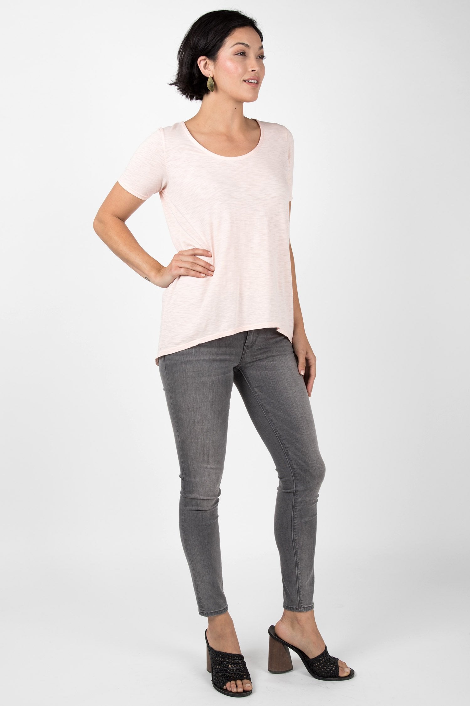 Essential Slub U Neck