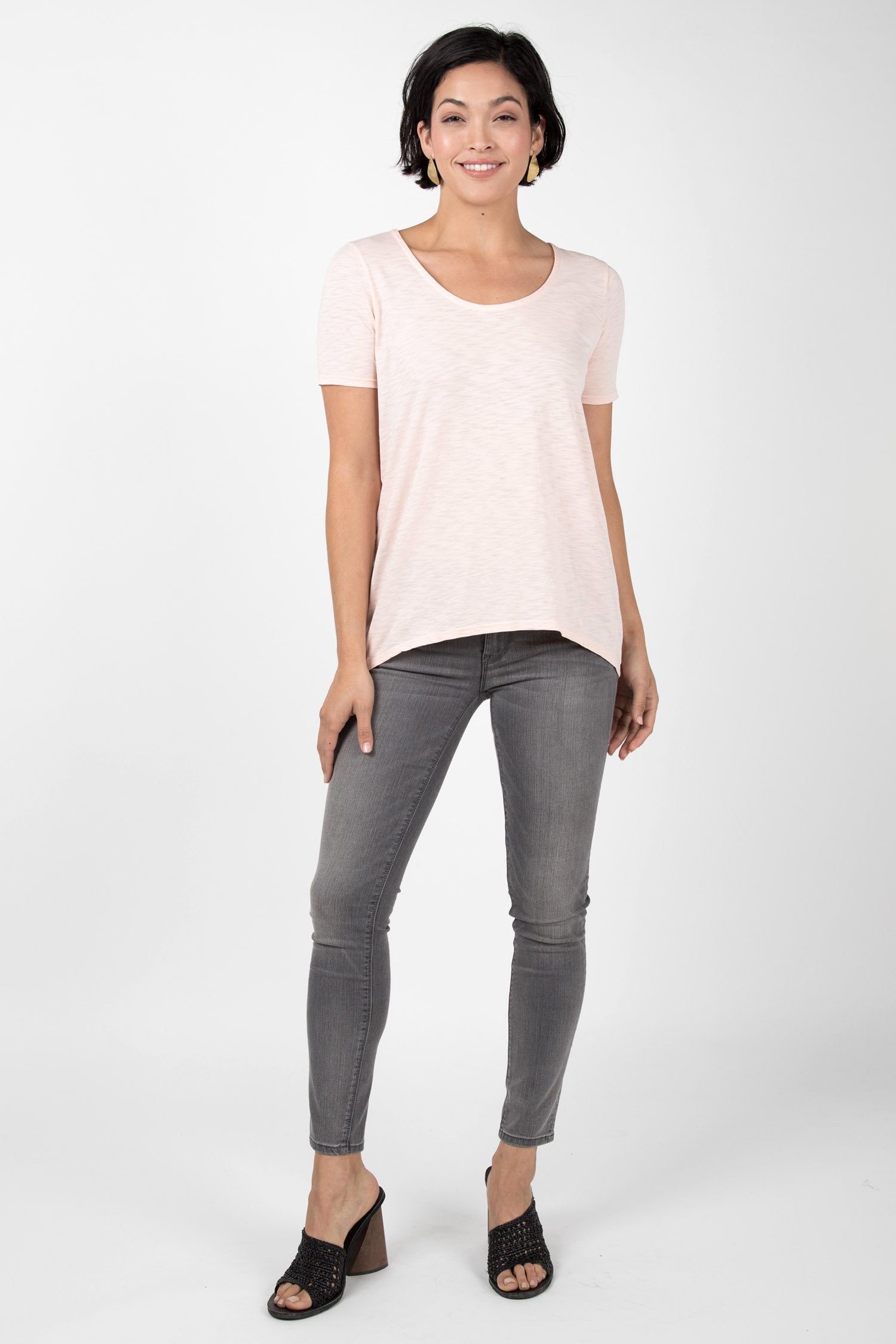 Essential Slub U Neck