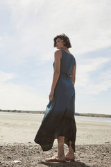 Ombre Boatneck Dress