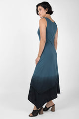 Ombre Boatneck Dress