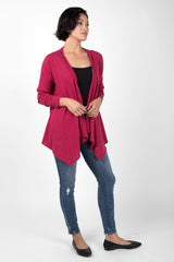 Soft Drape Front Cardigan