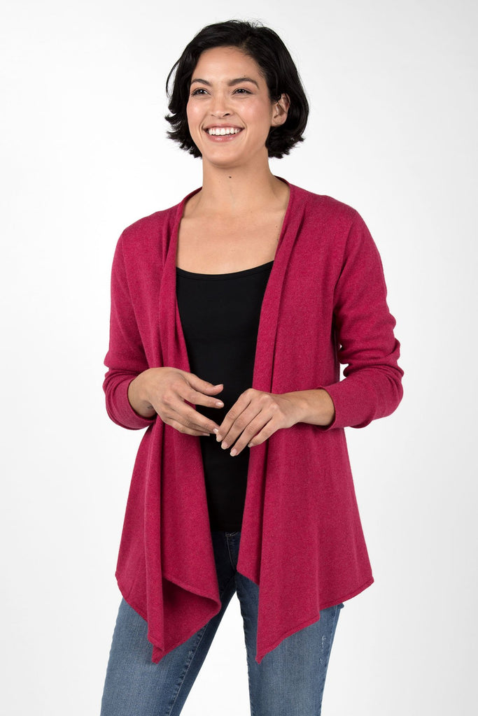 Soft Drape Front Cardigan