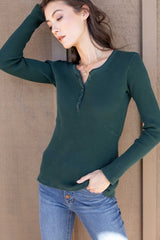 Warm Waffle Henley