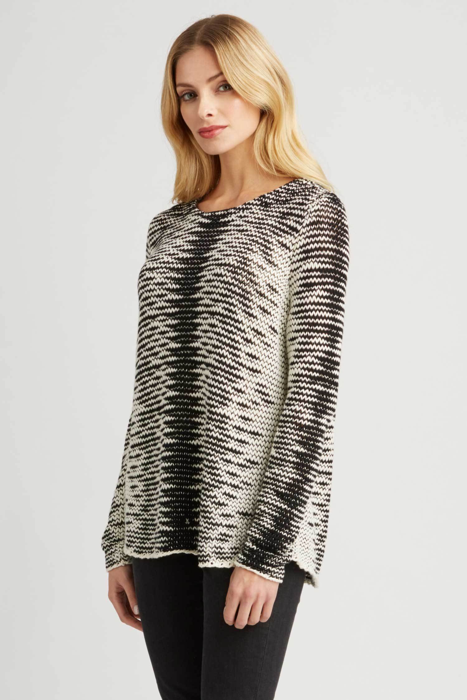 Womens Handknit Organic Sweater | Sustainable Fashion Pullover