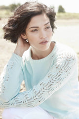 Crochet Sleeve Sweater