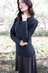 Alpaca Cable Pullover