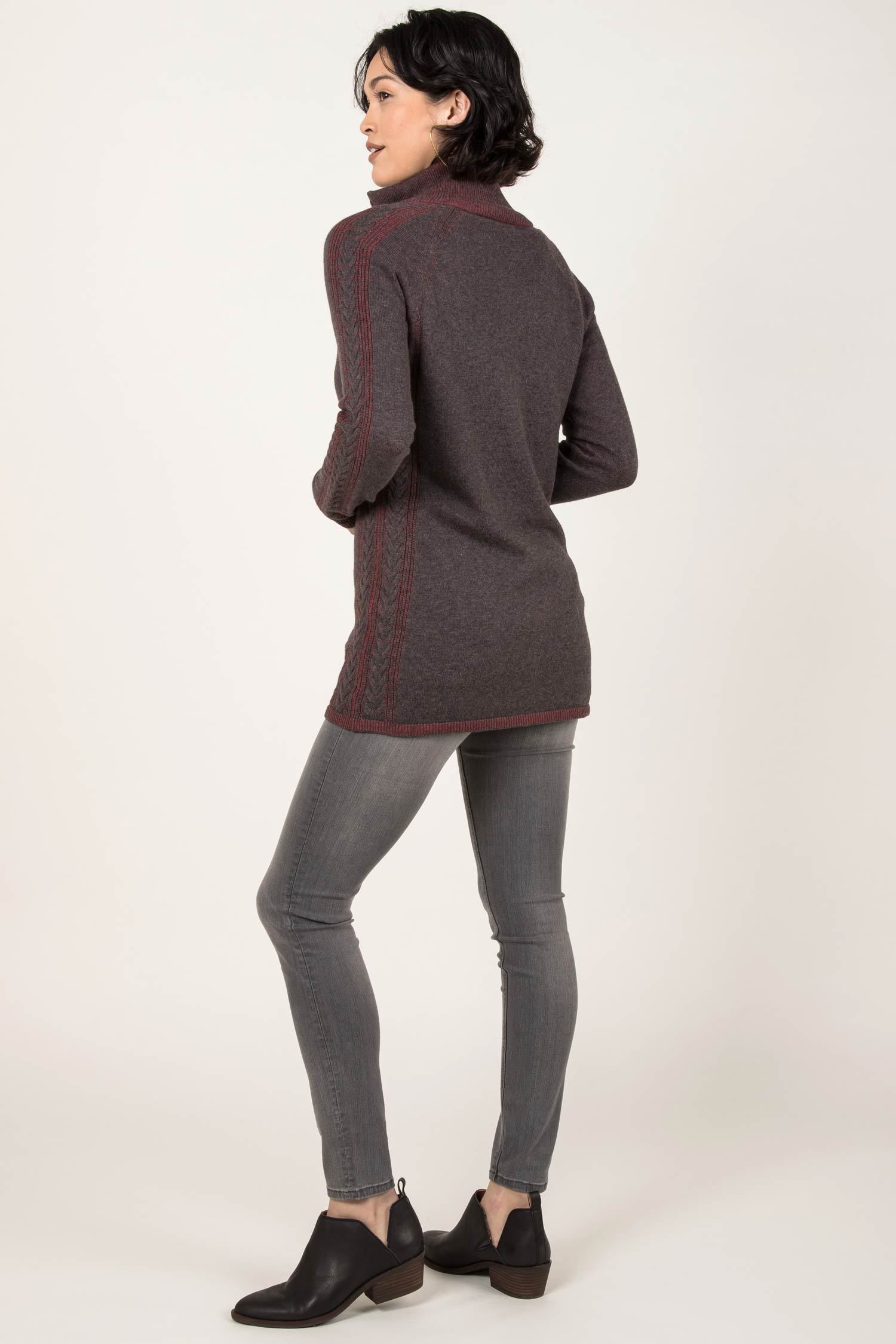 Cable Zip Cardigan