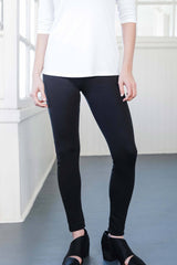 Womens Black Leggings | Organic Cotton Clothing