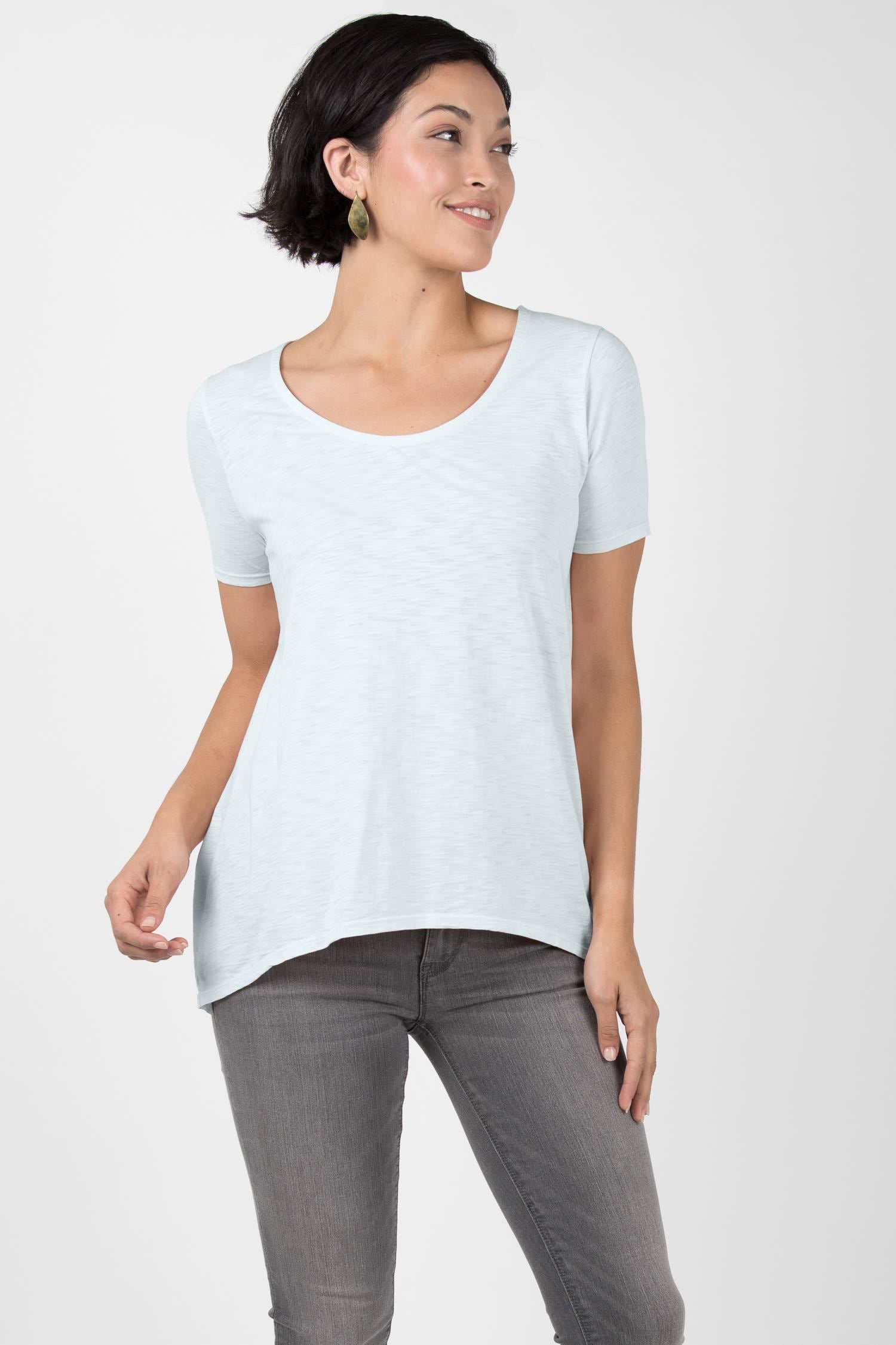 Essential Slub U Neck