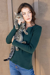 Warm Waffle Henley