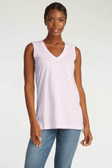 Womens Organic Cotton Tank Top | Pale Lavender