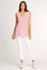 Long V Neck Tank