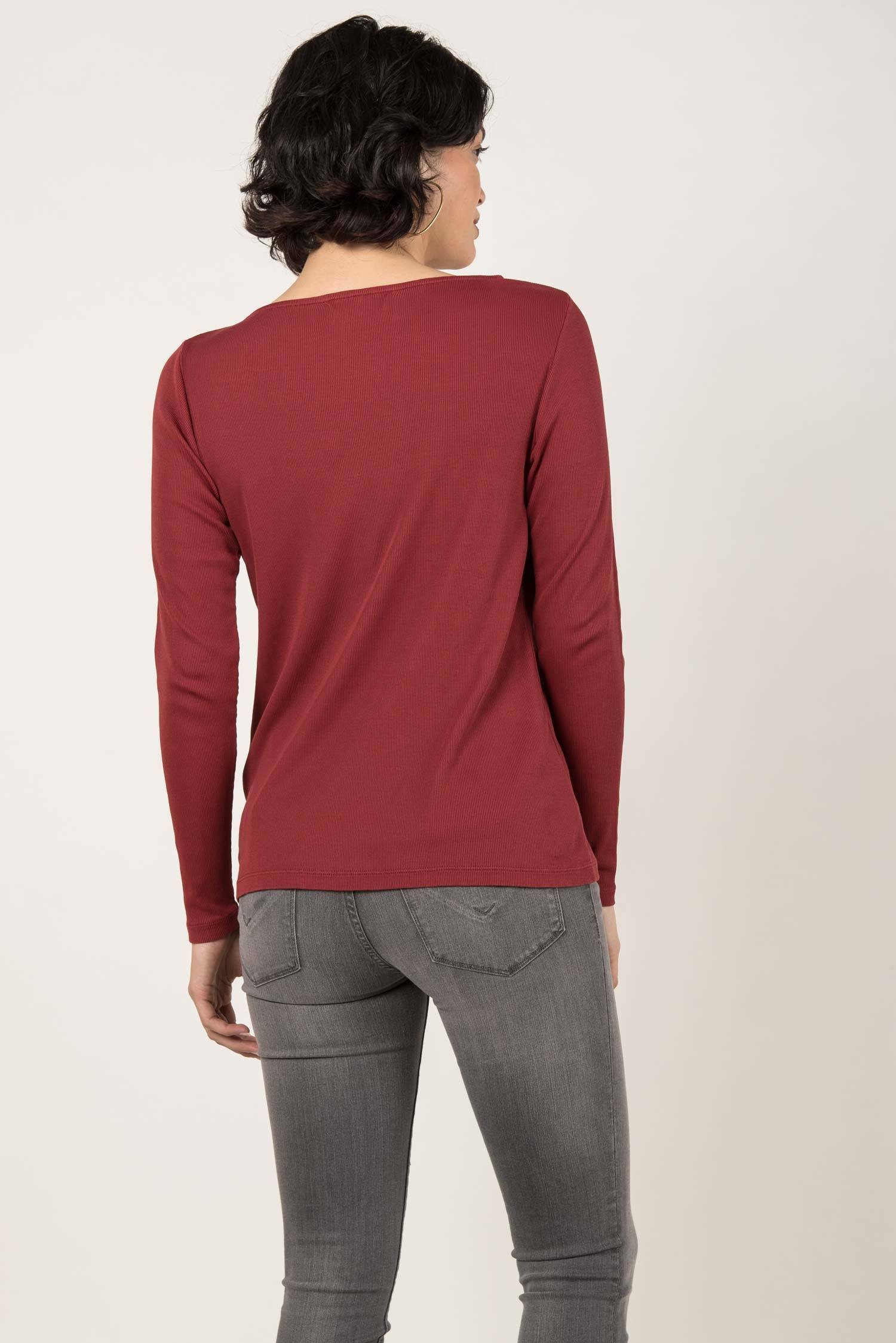 Essential Rib Boatneck Tee