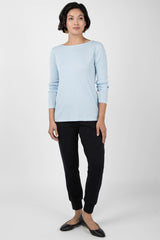 Essential Rib Boatneck Tee