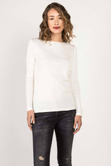 Essential Rib Boatneck Tee