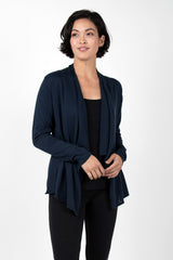 Soft Drape Front Cardigan