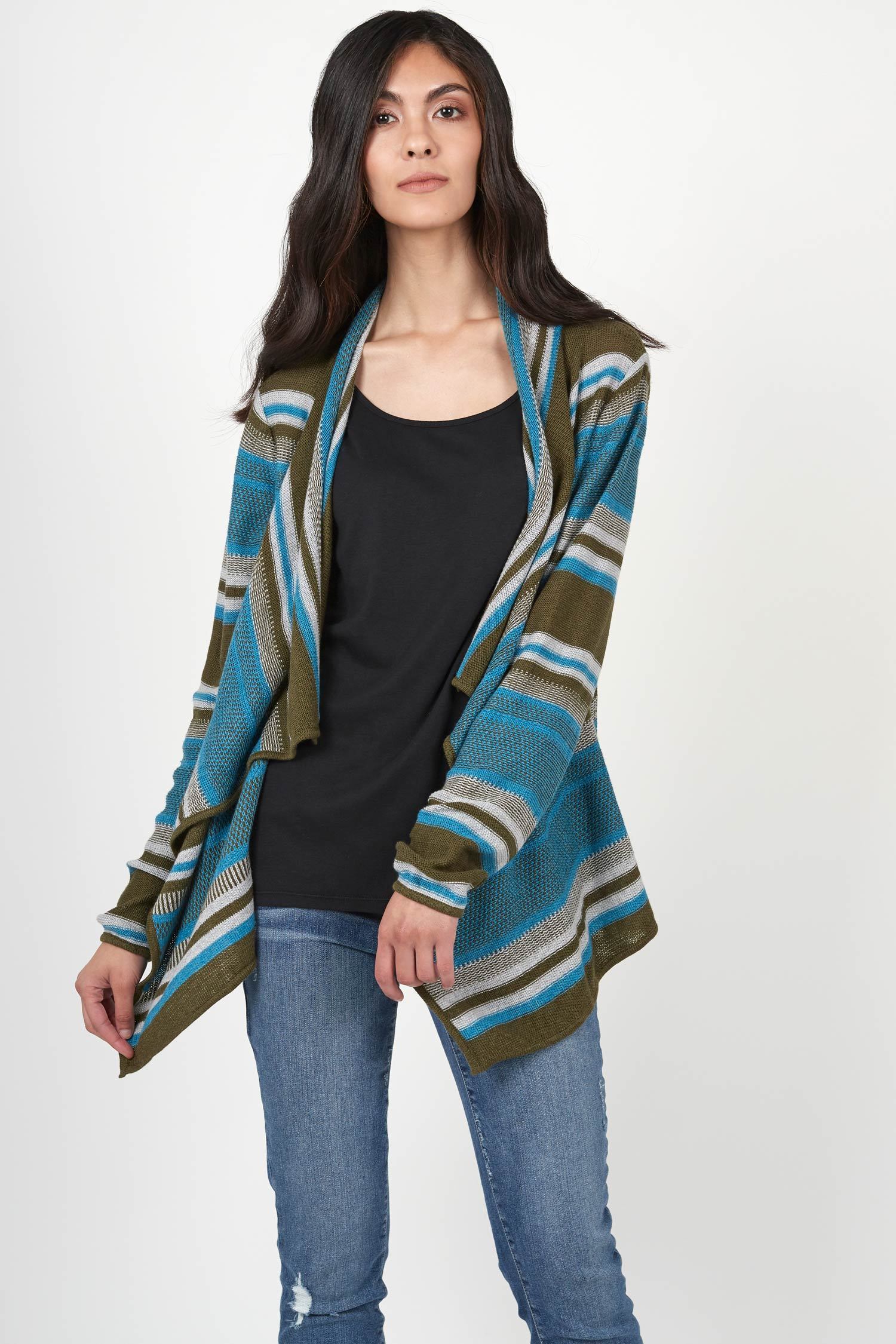 Striped Cardigan