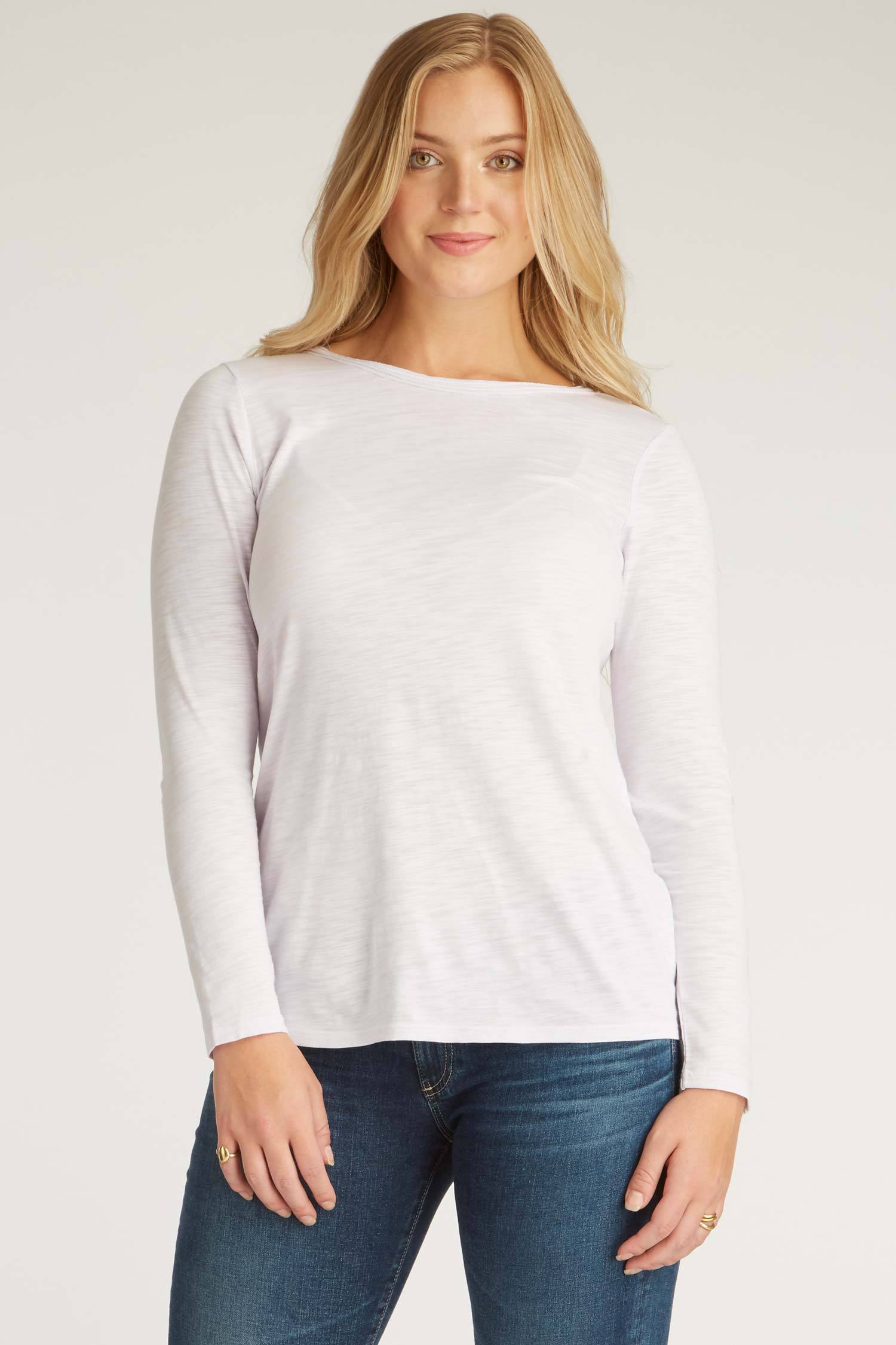Womens Organic Cotton Shirt | Reversible V Neck Top