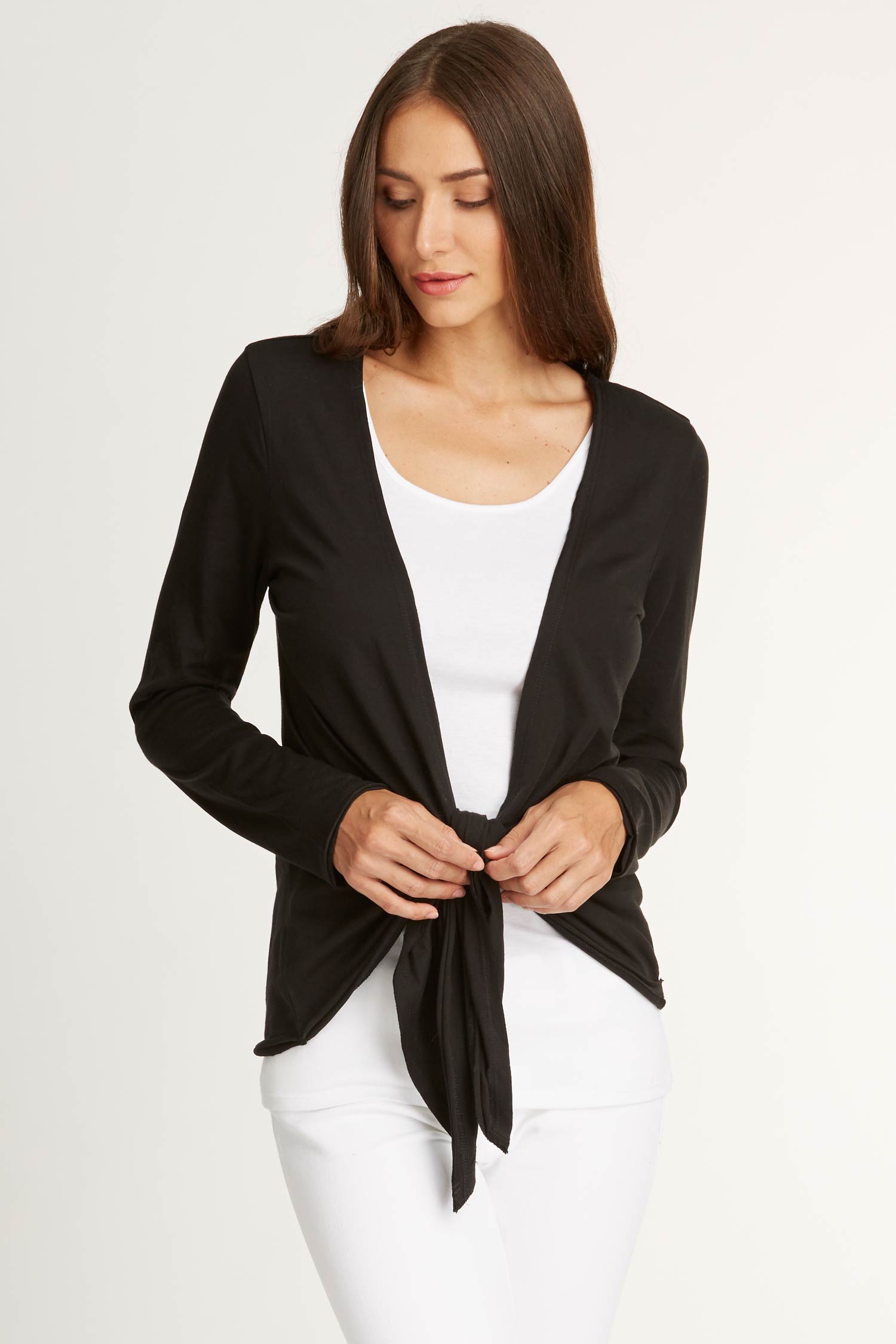 Tie Front Cardigan