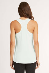 Womens Organic Cotton Top | Racer Back Tank | Mint Green