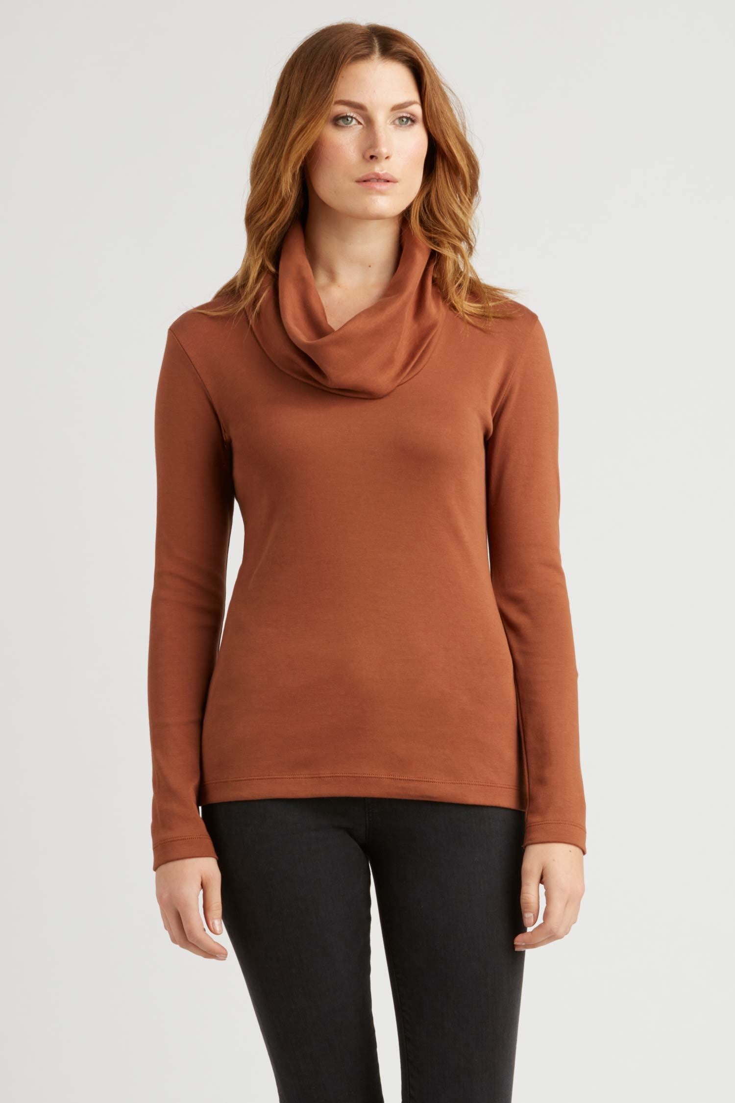 Cowl Neck Pullover