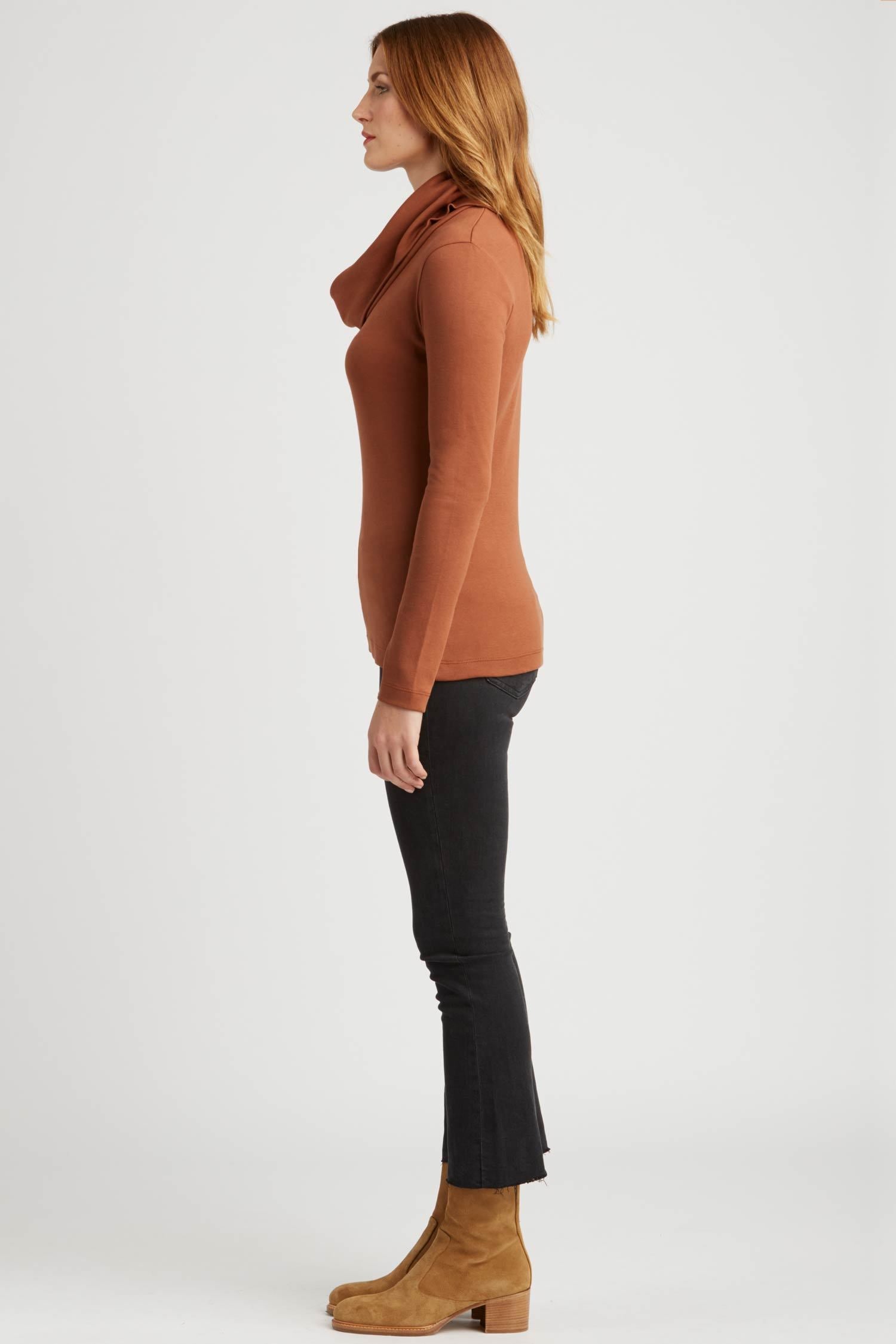 Cowl Neck Pullover