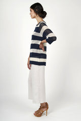 Seaside Stripe Pullover Top