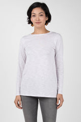Womens Organic Cotton Shirt | Reversible Boatneck Top