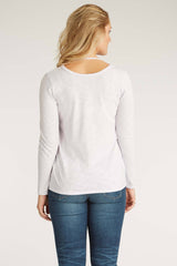 Womens Organic Cotton Shirt | Reversible V Neck Top
